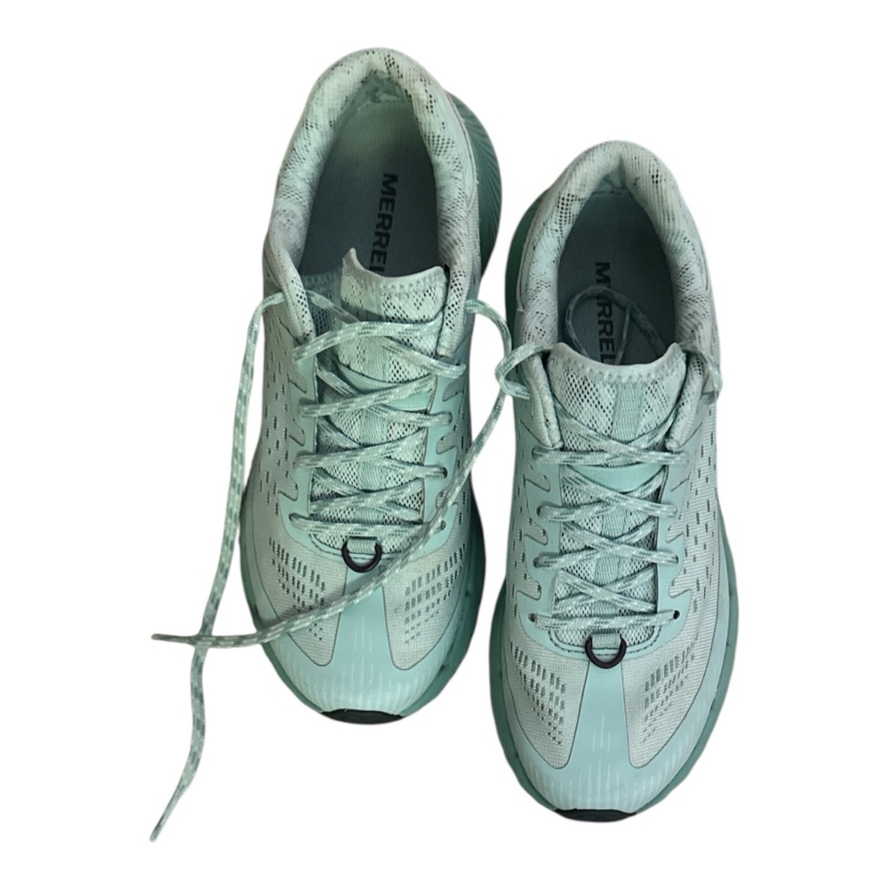 Merrell AGILITY PEAK 5 Women's Size 7 Running Shoes Hiking Camping Frost Blue - Picture 5 of 15